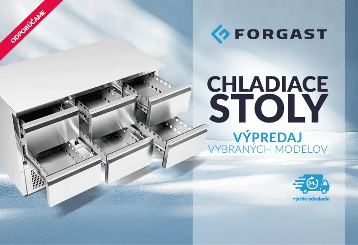 Chladiace stoly FORGAST